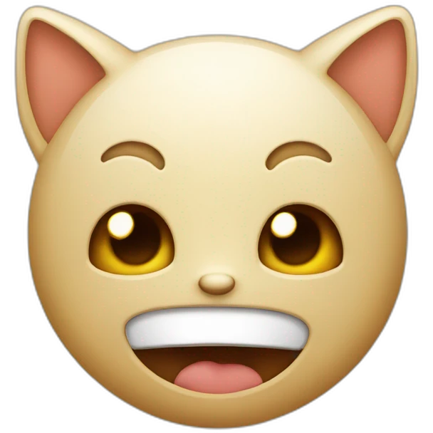 A mewing face emoji