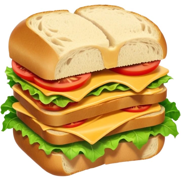 Fist 👊 in a sandwich emoji