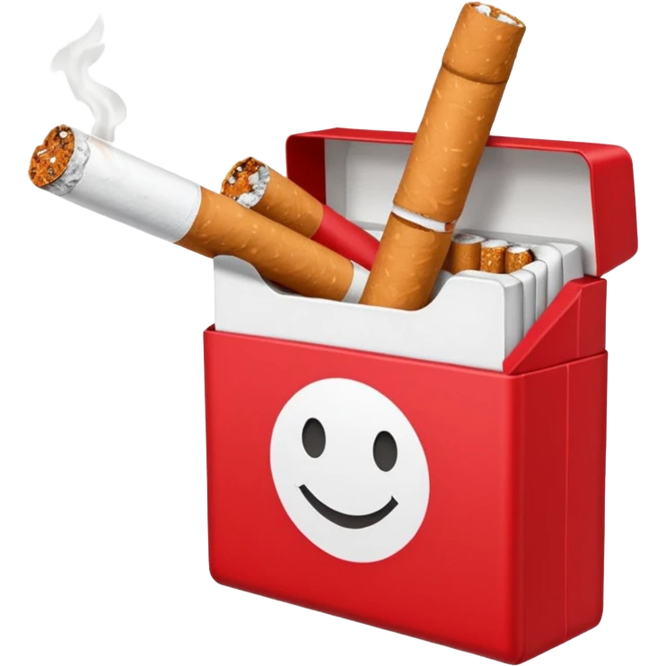 red pack of cigarettes emoji