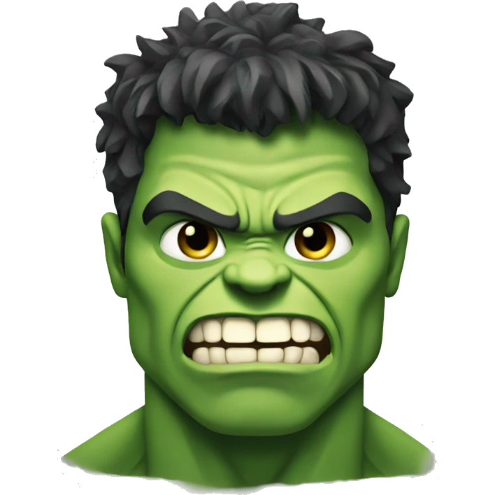 hulk on a share emoji