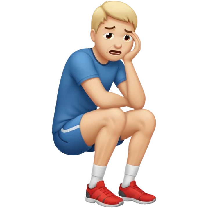 Knee pain emoji