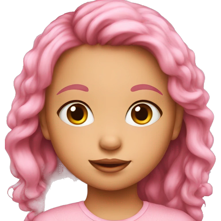Baby girl emoji
