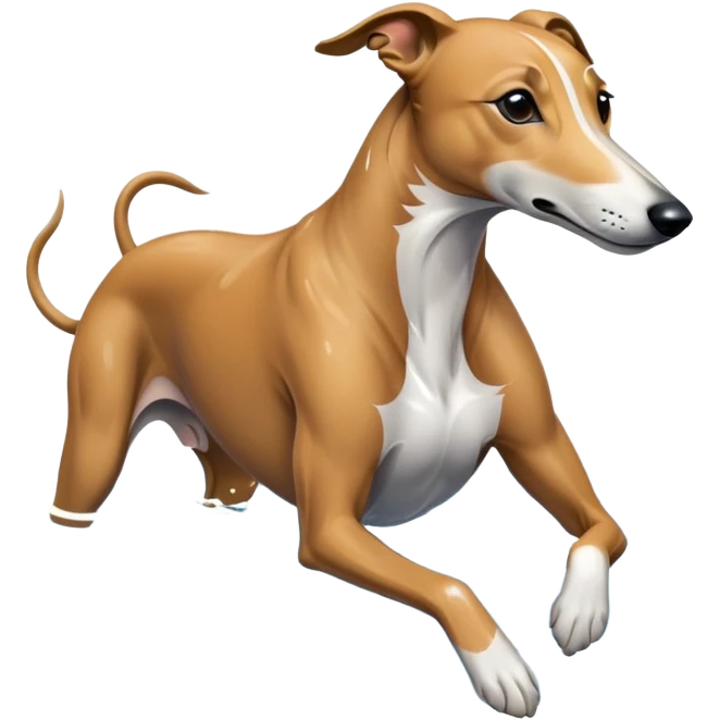 Greyhound swimming  emoji