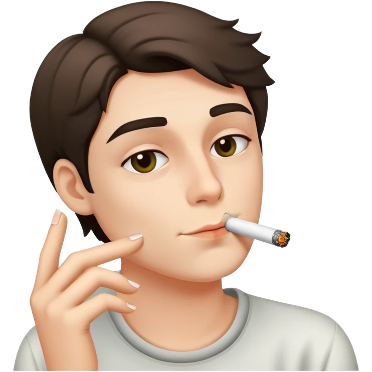 personne qui fume  emoji