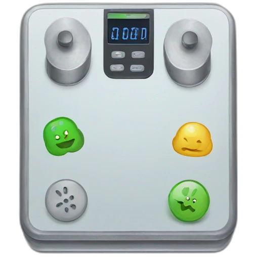 electronic scale emoji