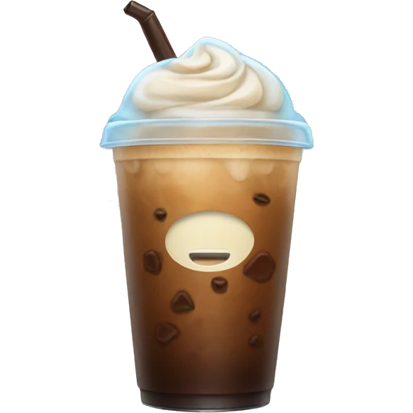 iced coffee emoji
