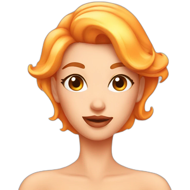 Sexy peach emoji