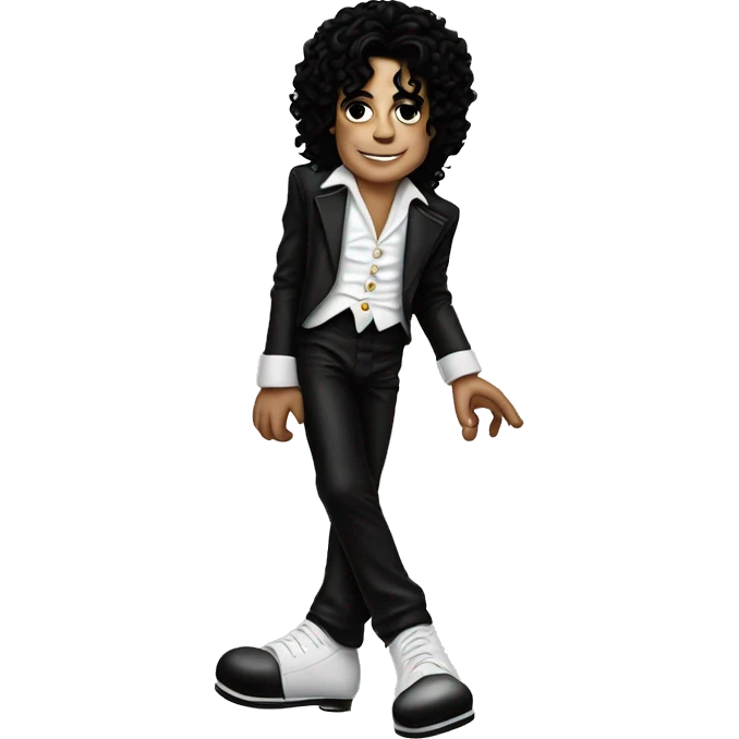 Michael Jackson on his toes  emoji