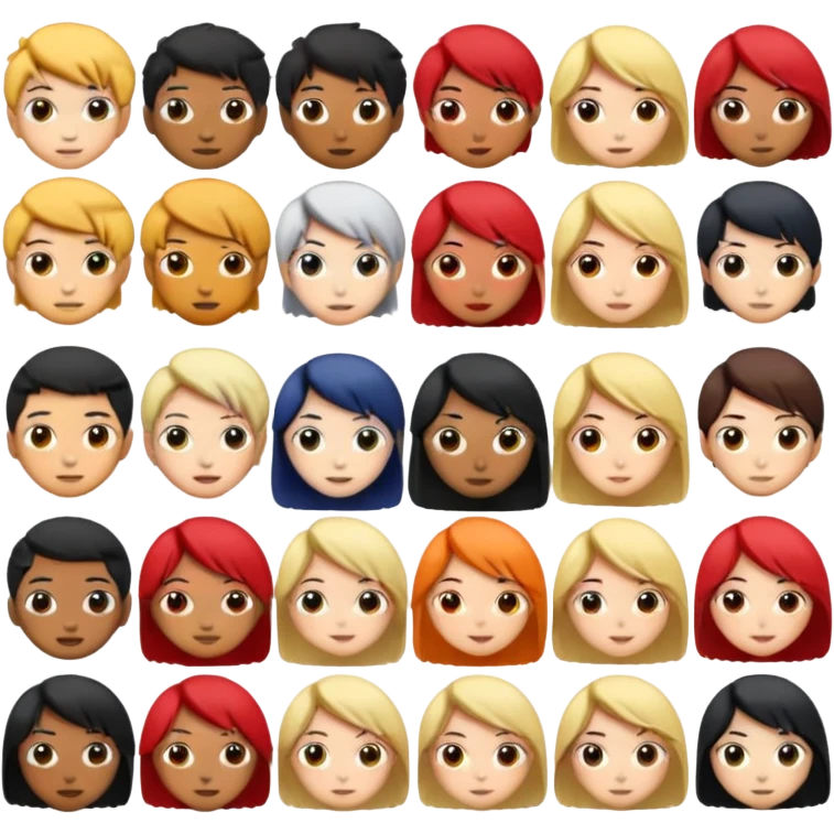 Emoji de personajes de anime emoji