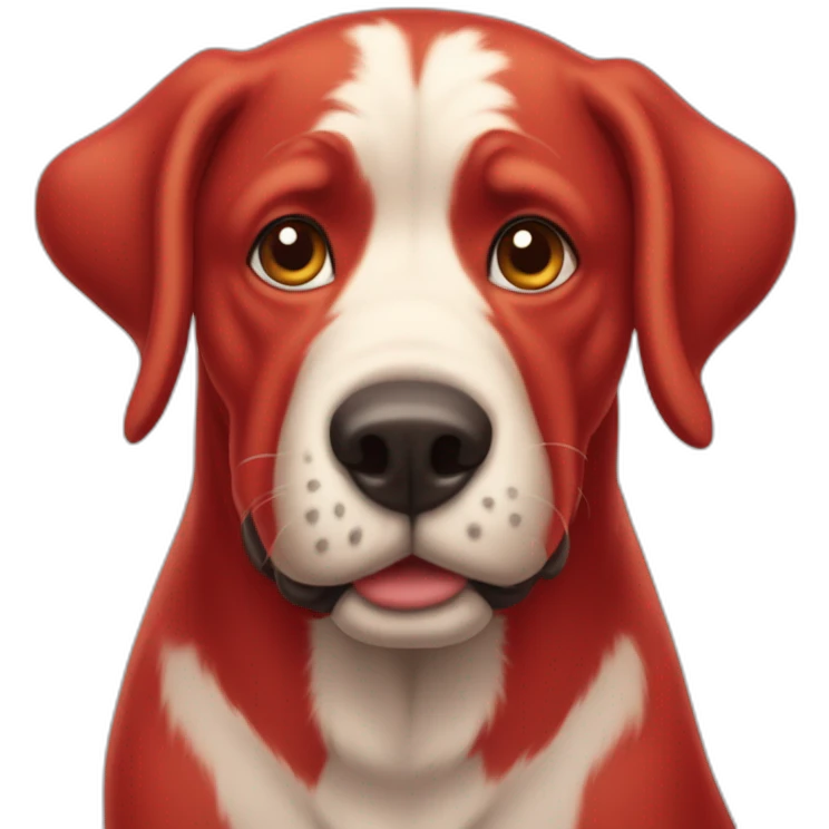 Clifford the big red dog emoji