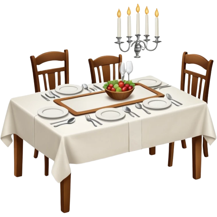 dining table emoji