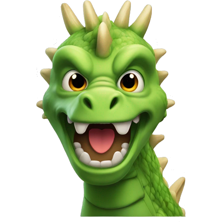 Funny drago emoji
