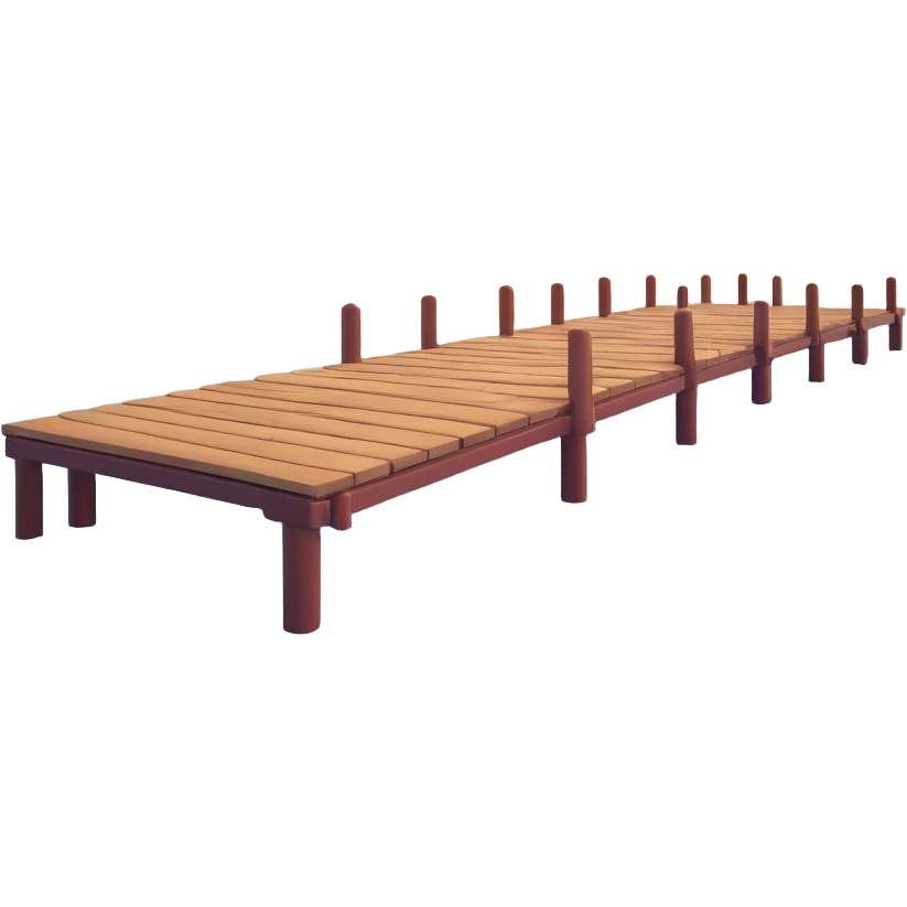 ocean sunset horizon dock emoji