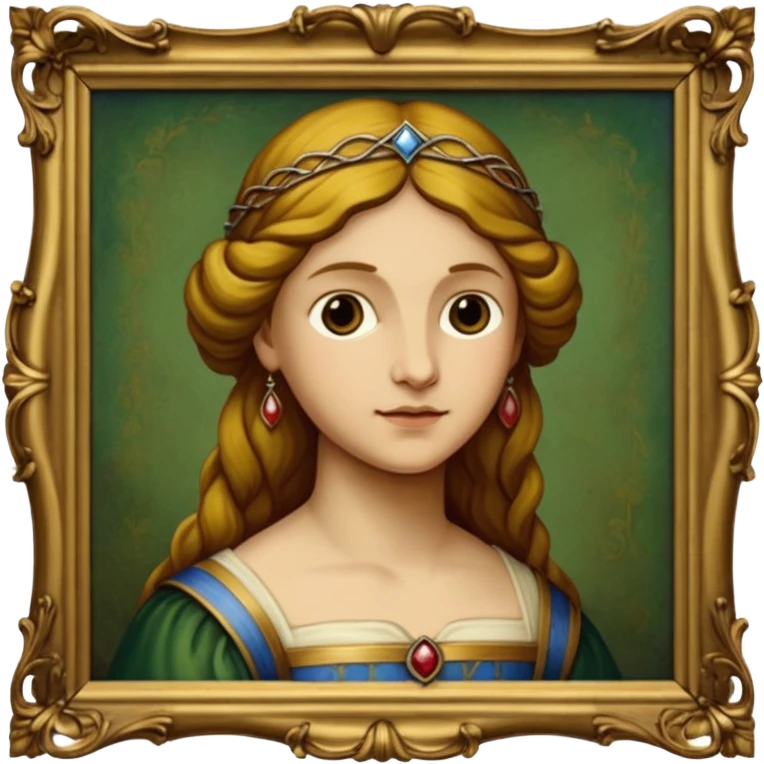 Renaissance painting
 emoji