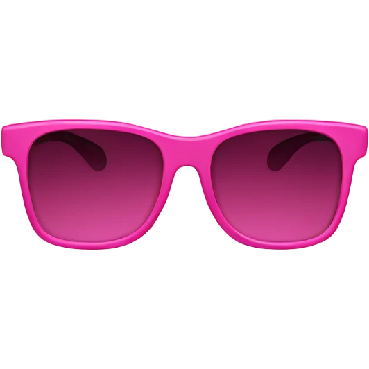 pink glasses emoji
