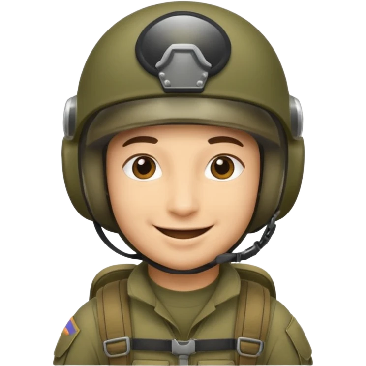 parachutiste militaire  emoji