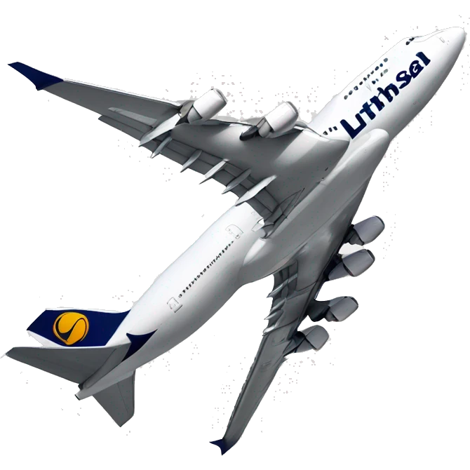 boeing-747 lufthansa emoji