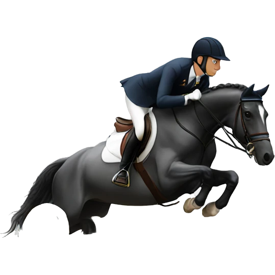 Showjumping emoji