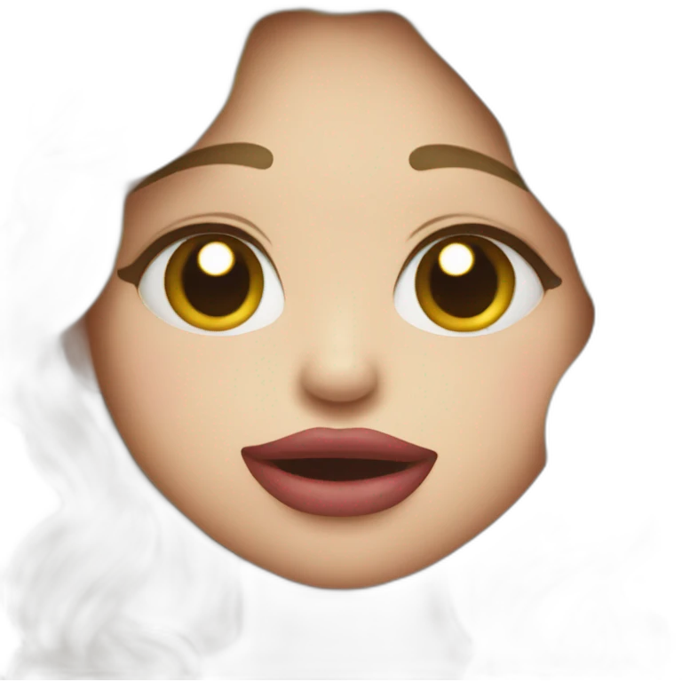 Kiss in cheeks emoji