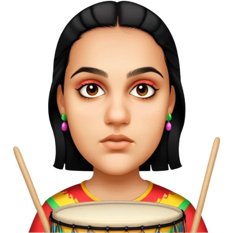 Festive Drummer emoji