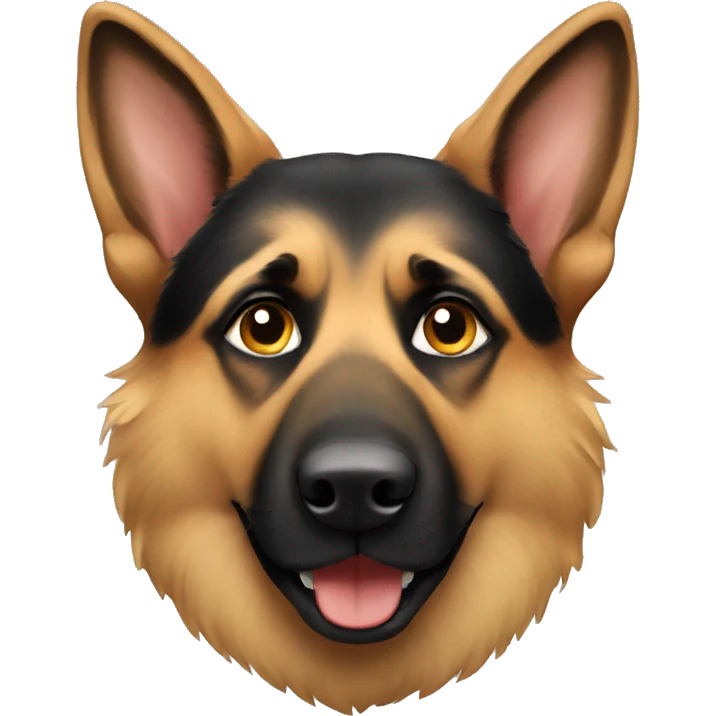 German shepherd  emoji