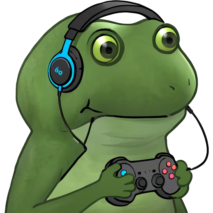wearing an RGB gaming headset, wearing a shirt emoji