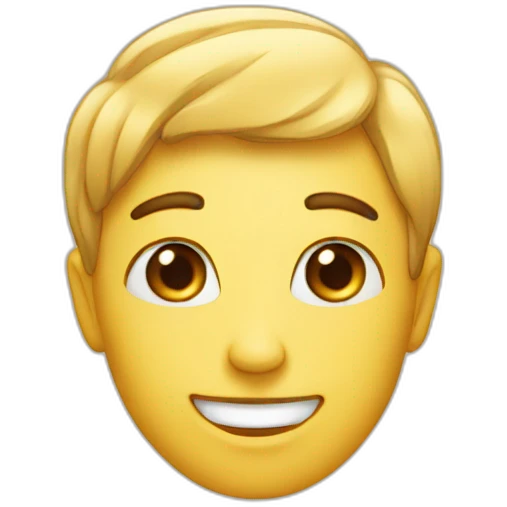 A face giving love emoji