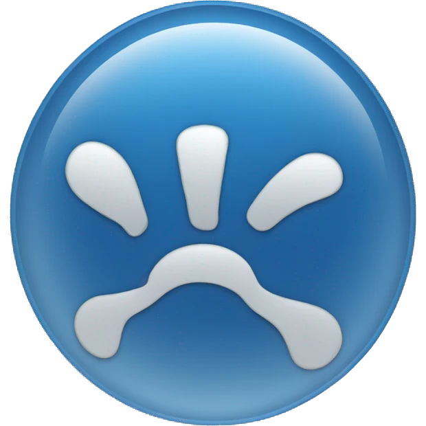 tick mark in blue circle emoji
