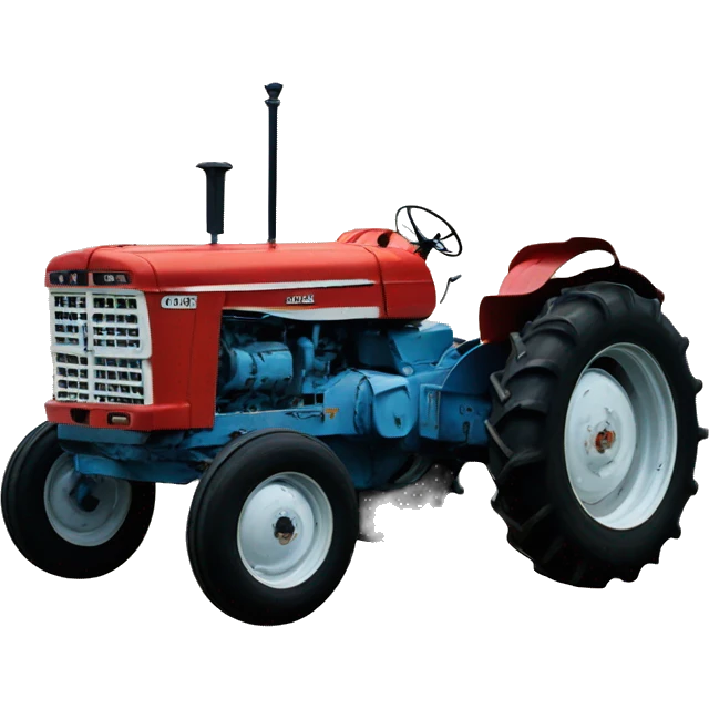 Vintage international tractor  emoji