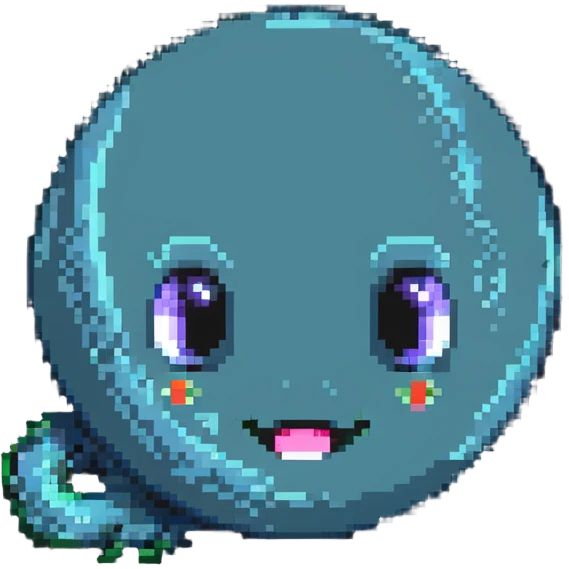 Neptune with great dark spot emoji