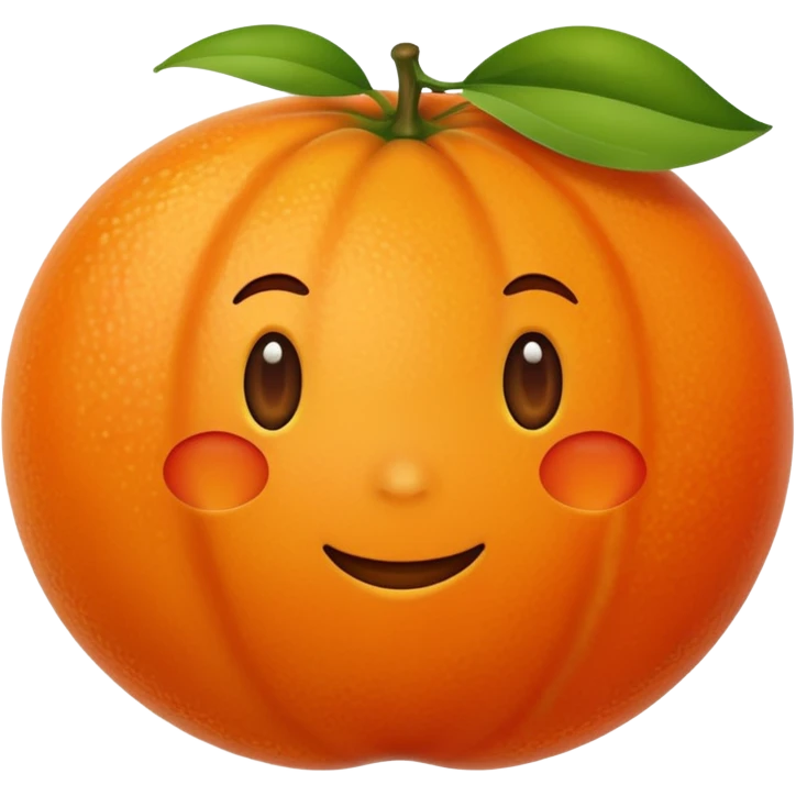 orange furit emoji