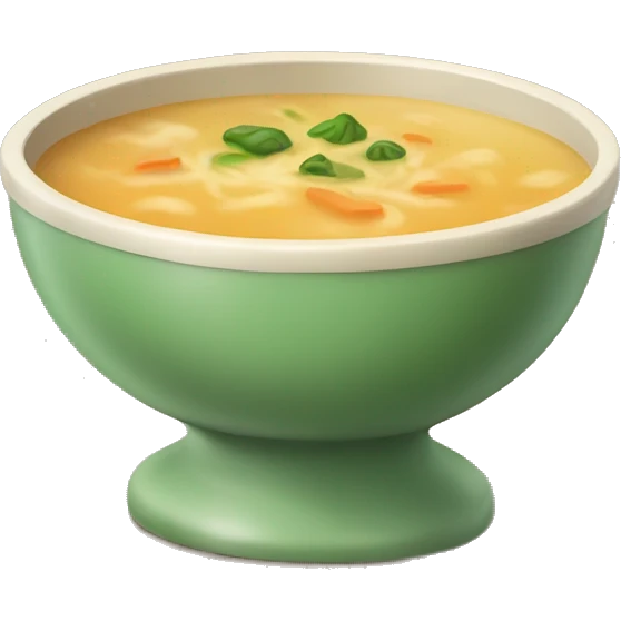 Bowl of soup emoji