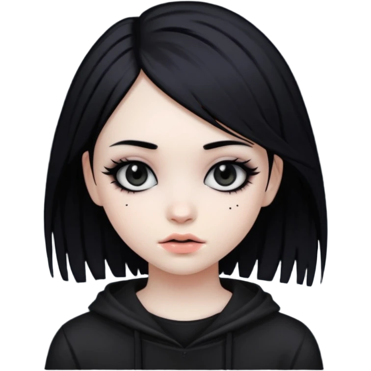 Emo girl emoji