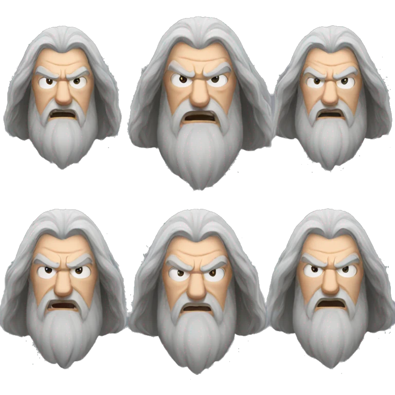 Gandalf angry emoji
