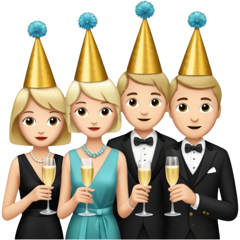 Great gatsby birthday emoji