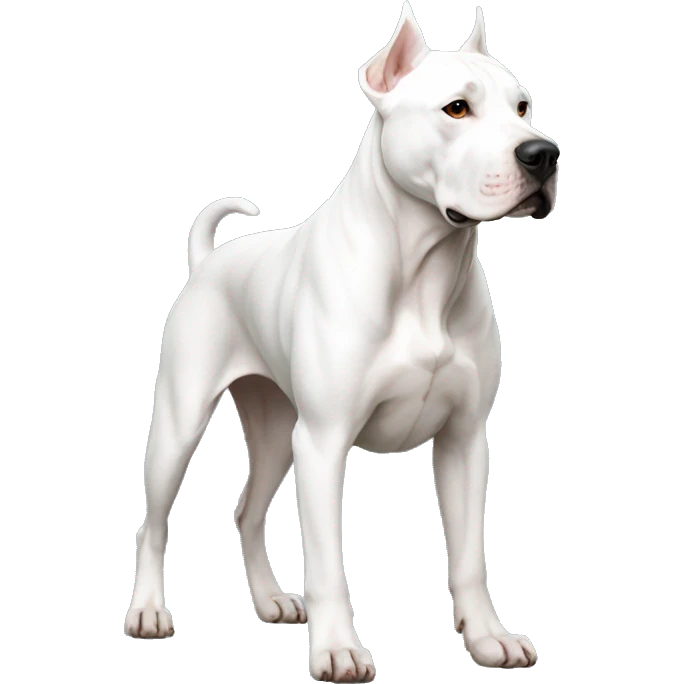 Dogo Argentino Dog Breed Full Body emoji