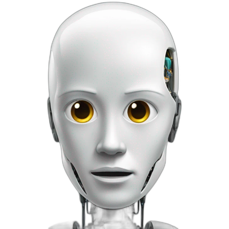 the head of a humanoid robot emoji