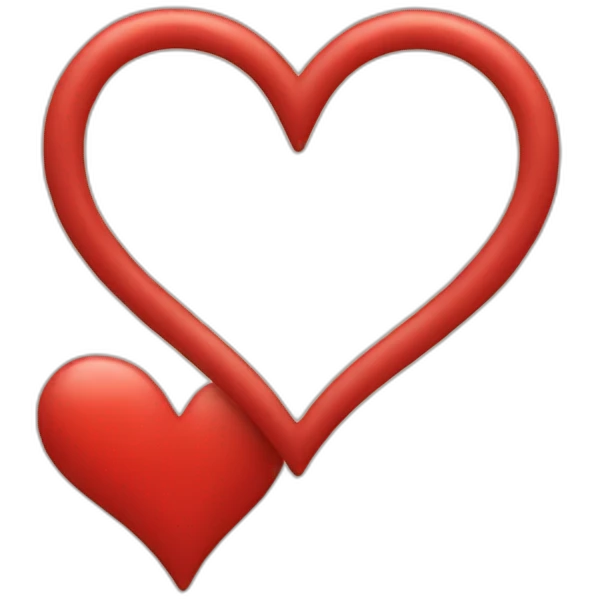 red heart emoji