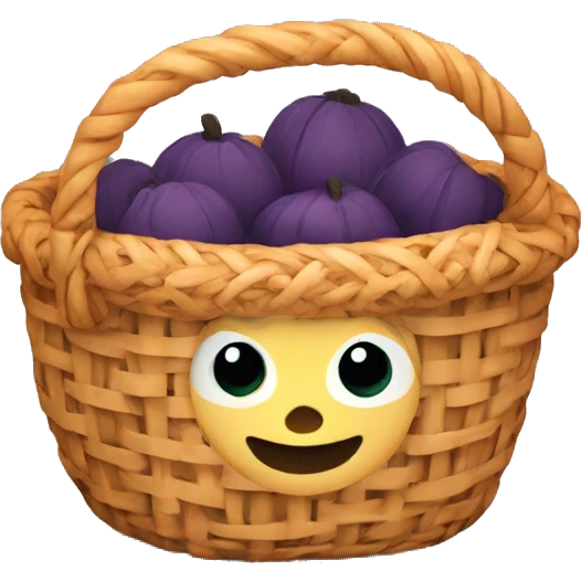 Boo basket  emoji