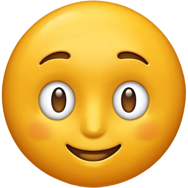 Изображение кубка в 3D формате, светло-оранжевого цвета  emoji