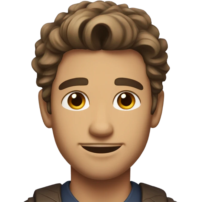 Handsome emoji