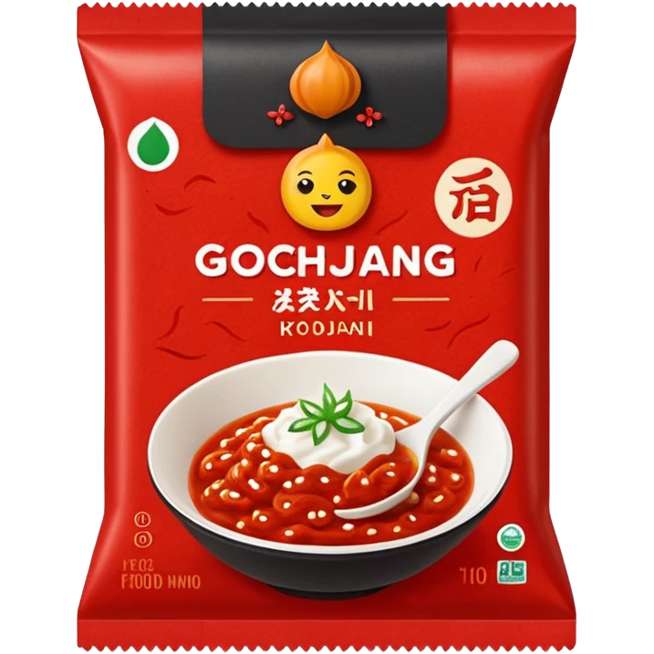 can you create an emoji of the gochujang package like the o'food brand? emoji