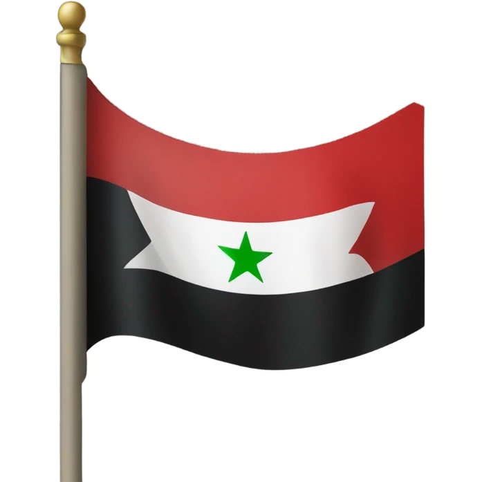 Independent Syria flag emoji