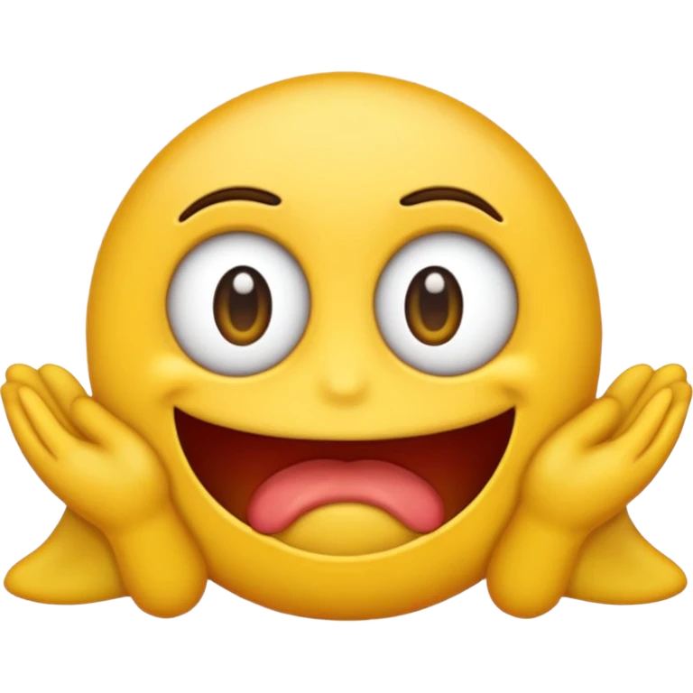 Un emoji con los ojos abiertos vomitando emoji