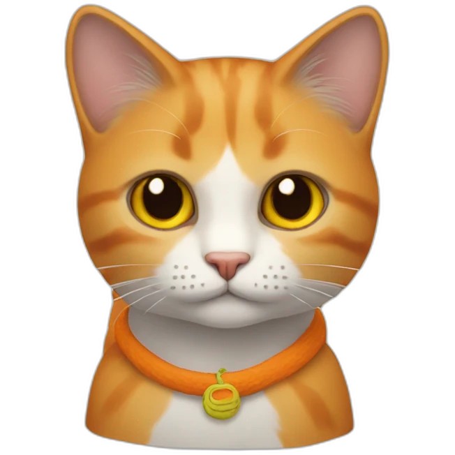 Gato naranja emoji
