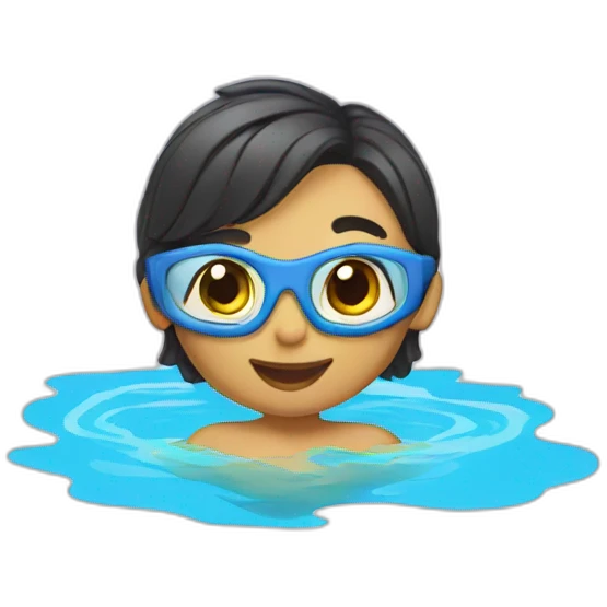 Swim school emoji