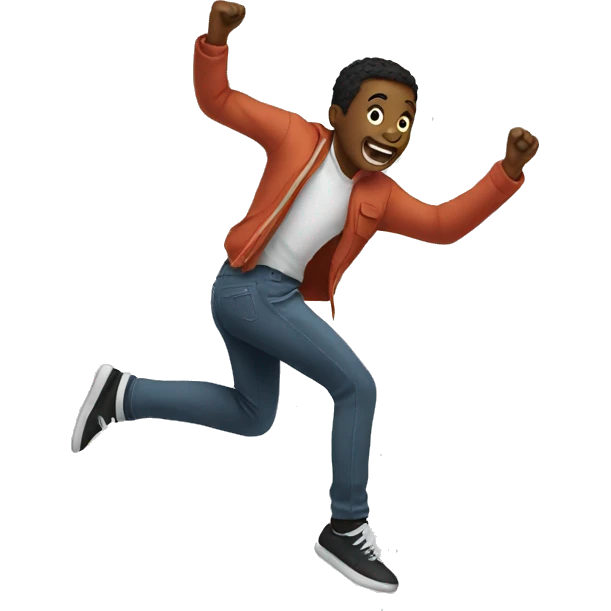 Person jumping  emoji