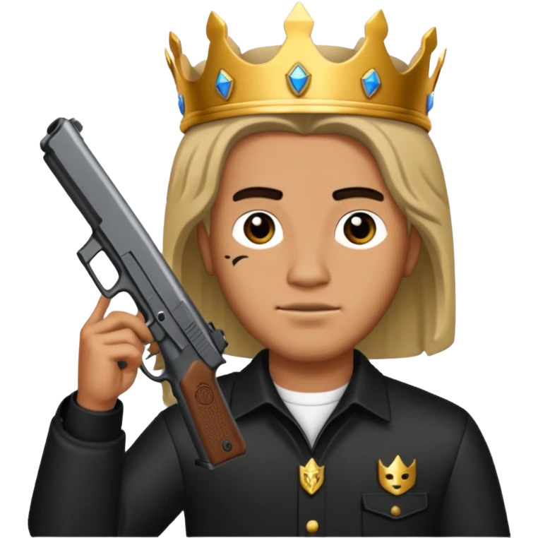 King Von with a Glock  emoji