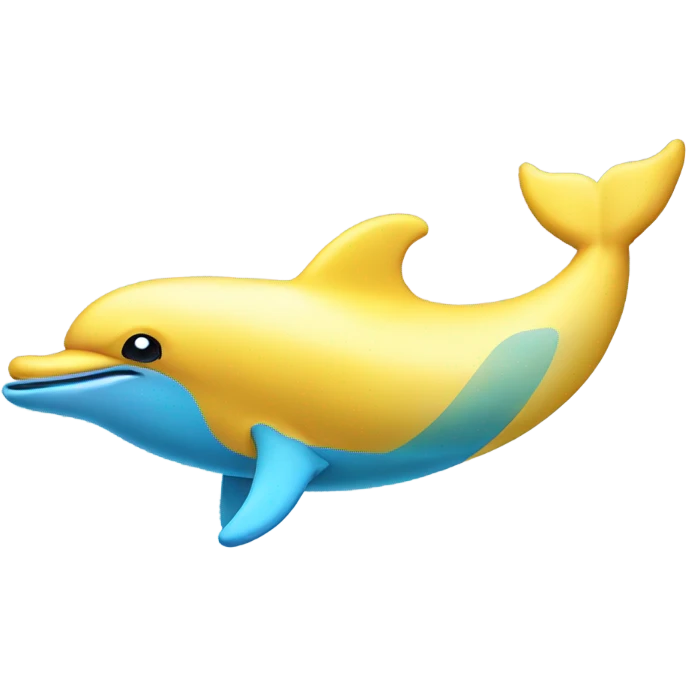 Dolphin Banana emoji