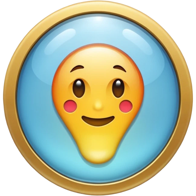 Mirror emoji